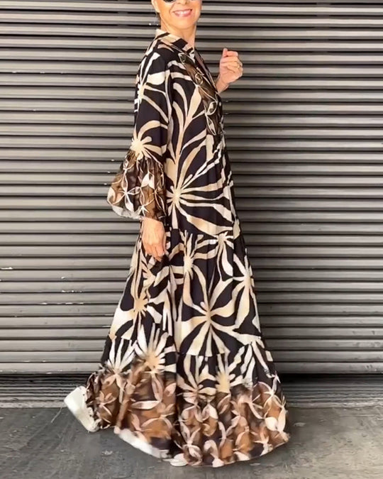 Via™ | Losse Jurk Met Print