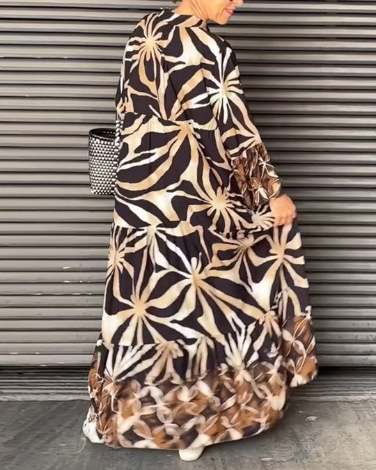Via™ | Losse Jurk Met Print