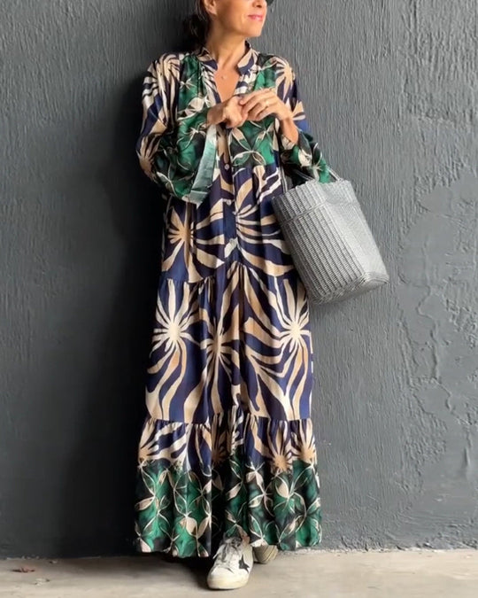 Via™ | Losse Jurk Met Print