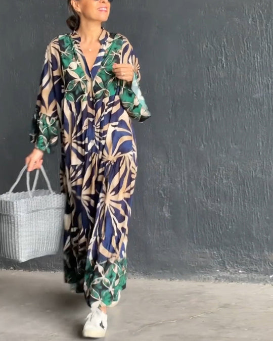 Via™ | Losse Jurk Met Print